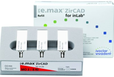 608467	IPS e.max ZirCAD inLab MO 2 B40/3