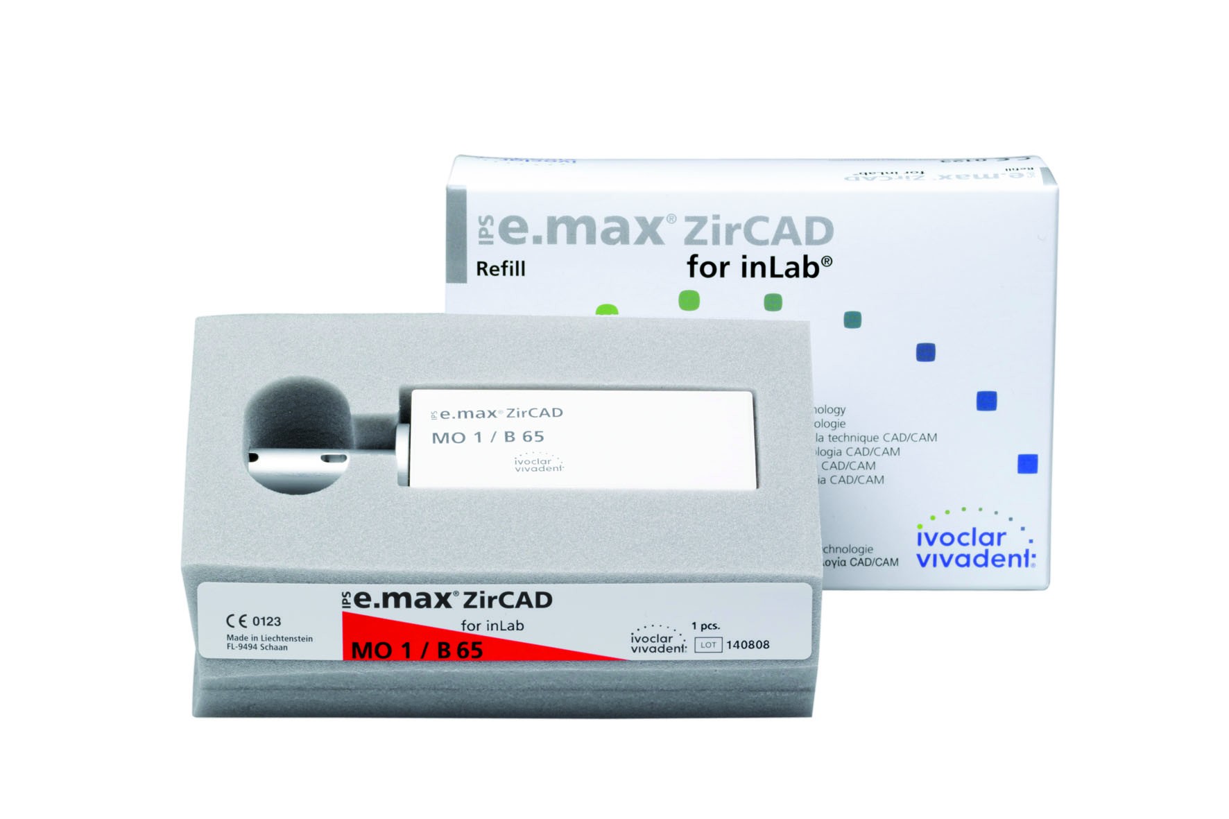608495	IPS e.max ZirCAD inLab MO 2 B65/3
