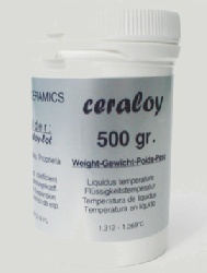 CERALOY -NiCr           (500 ) (Ni-67%, Cr-24%, Mo-10%)