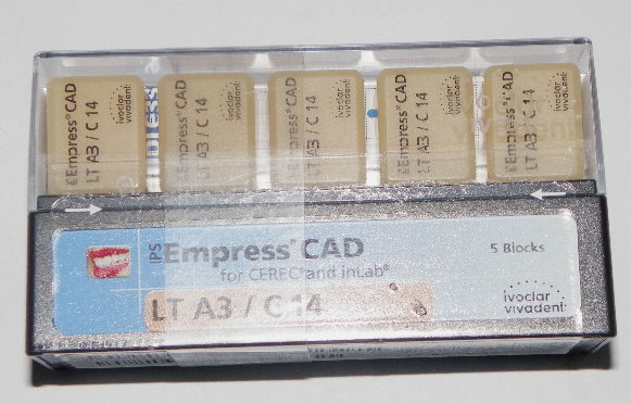 602569 Empress CAD Cerec/Inlab   LT 3 14 5